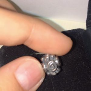 Discontinued Pandora Rose Leaf Charm